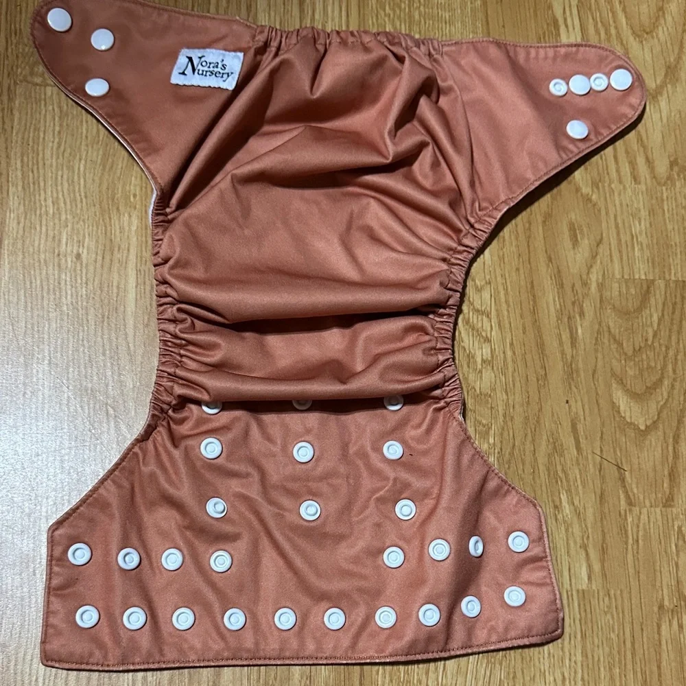 Orange Cloth Diaper